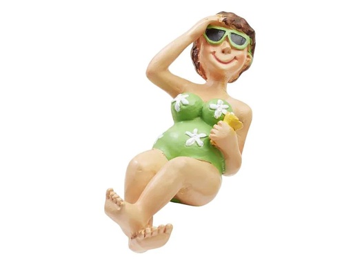 [90196917 1270987] HobbyFun Mini-Figur Badeurlauberin 6 cm