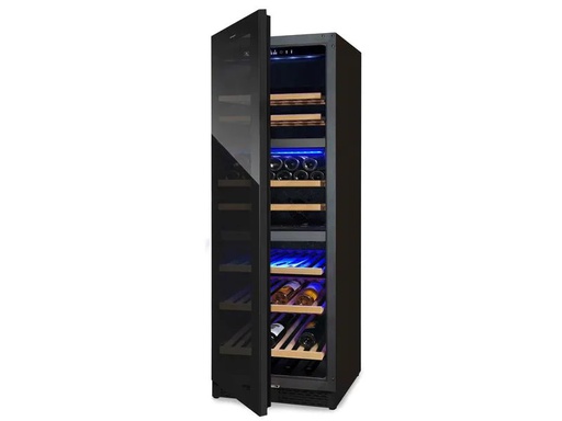 [90196929 1272584] Trisa Weinklimaschrank 7745.0145 Schwarz, Links