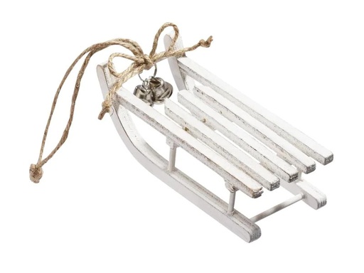 [90196938 1271001] HobbyFun Mini-Utensilien Schlitten mit Glöckchen, 2.5 x 3.3 cm