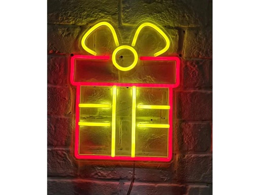 [90196940 1221356] Vegas Lights LED Dekolicht Neonschild Weihnachtsgeschenk 24 x 30 cm