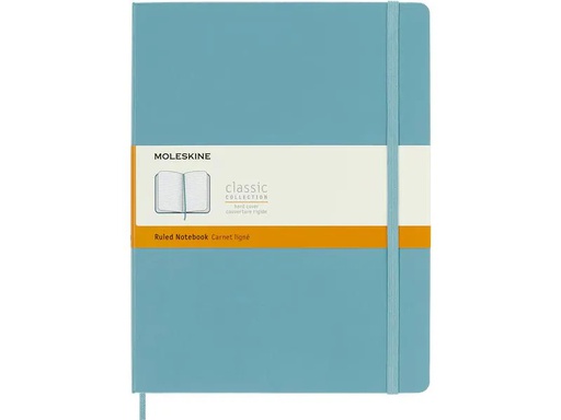 [90196989 1267101] Moleskine Notizbuch Classic XL Hardcover Hellblau