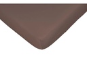 Night Fashion Fixleintuch Jerry 140-160 x 200 cm, Braun
