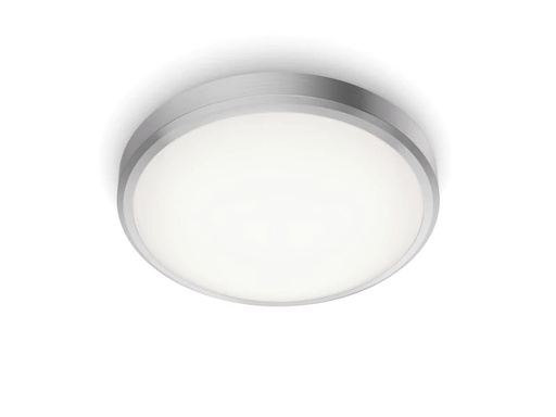 [90197184 1266906] Philips Deckenleuchte Doris, 17W, 4000K, IP44, nickel