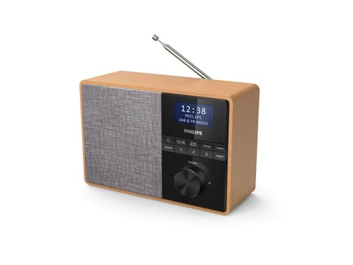 [90000272 1032329] Philips DAB+ Radio TAR5505 Braun/Grau