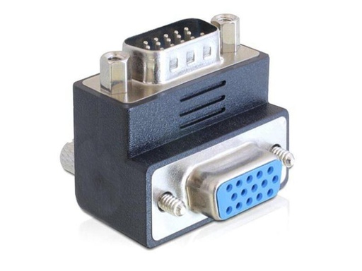 [90002938 239113] Delock Winkeladapter 90°, m-f VGA - VGA