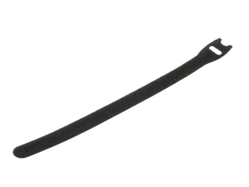 [90029657 58044] FASTECH Klettkabelbinder ETK-1-2 13 x 200 mm Schwarz, 10 Stück