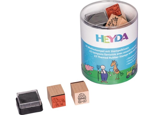 [90002945 797993] Heyda Stempelset Bauernhof