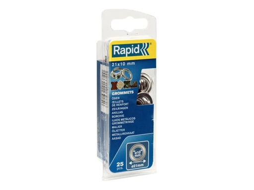 [90029685 870281] Rapid Ösen mit Ring Ø 21 x 10 mm