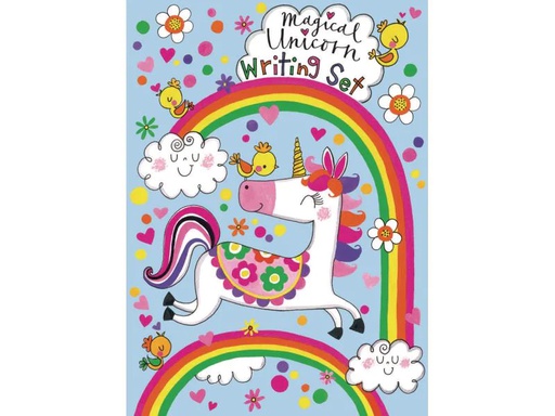 [90029693 789835] Rachel Ellen Briefpapierset Unicorn