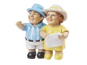 HobbyFun Mini-Figur Urlauberpaar 7 x 6 cm