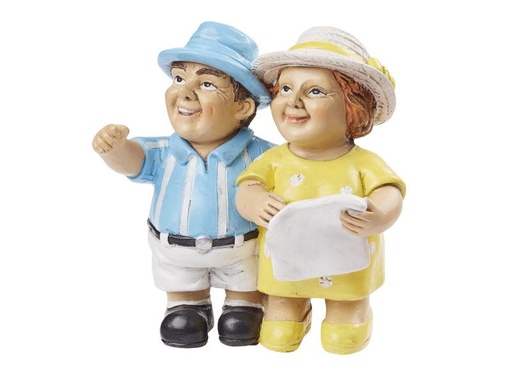 [90197559 1270961] HobbyFun Mini-Figur Urlauberpaar 7 x 6 cm