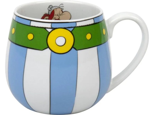 [90029721 722770] Könitz Kaffeetasse Obelix The Mens Belt 420 ml, 1 Stück, Mehrfarbig