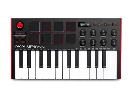 [90029785 1101415] Akai Keyboard Controller MPK Mini MK3