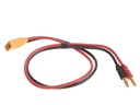 Muldental Ladekabel 4 mm Bananenstecker zu XT90