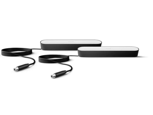 [90029823 812834] Philips Hue White &amp; Color Ambiance Play 2er-Pack Lightbar Basis Schwarz
