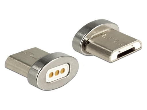 [90002966 909642] Delock USB-Kabel magnetisch Adapter Stecker ohne Kabel Micro-USB B