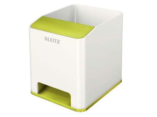 [90029893 627583] Leitz Stiftehalter Wow Sound Duo Color Grün