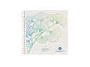 Herlitz Notizheft GREENline 8 x 14.8 cm, Dot, Ginkgo