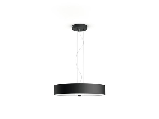 [90197939 1238563] Philips Hue White Amb. Fair Pendelleuchte schwarz 2750 lm + Dimmschalter