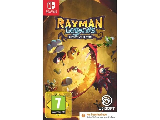 [90198003 1280206] Ubisoft Rayman Legends – Definitive Edition (Code in a Box)