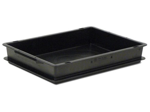 [90198023 943123] Utz Stapelbehälter RAKO ESD 400 x 300 x 66 Schwarz