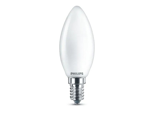 [90198065 1257376] Philips Lampe LEDcla 40W B35 E14 FR WGD90 SRT4 Warmweiss