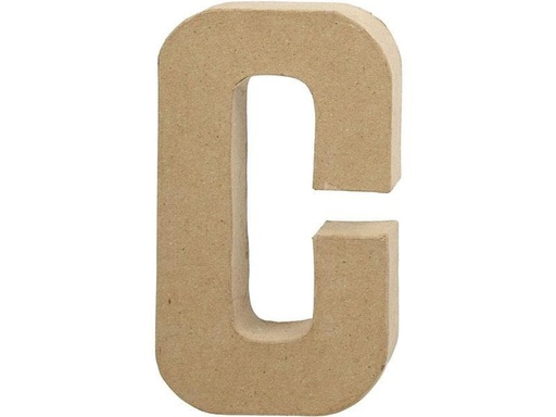 [90198077 1269326] Creativ Company Papp-Buchstabe C 20.5 cm