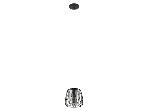 [90198108 1232764] EGLO Leuchten Pendelleuchte FLORESTA 1x E27 Schwarz