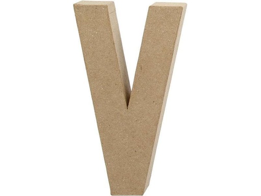 [90198110 1269345] Creativ Company Papp-Buchstabe V 20.5 cm