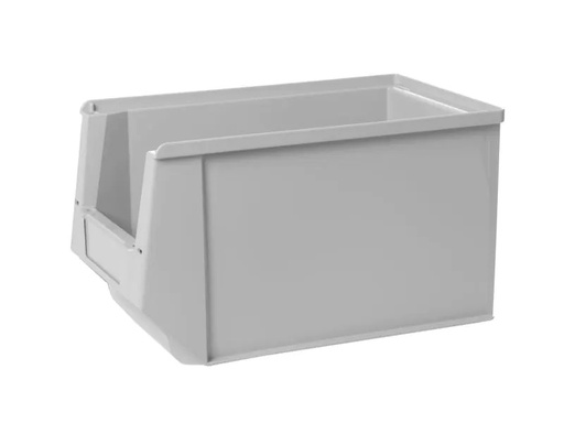 [90198184 329072] Utz Sichtlagerkasten SILAFIX 3 Silbergrau