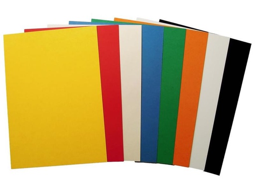 [90030054 1165156] Büroline Einbanddeckel 385 g/m², 100 Stück, Blau