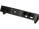 Bachmann Tischsteckdosenleiste DESK 2, 2x T13, 1x USB A/C, 2x Custom