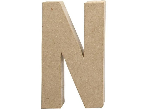 [90198402 1269337] Creativ Company Papp-Buchstabe N 20.2 cm