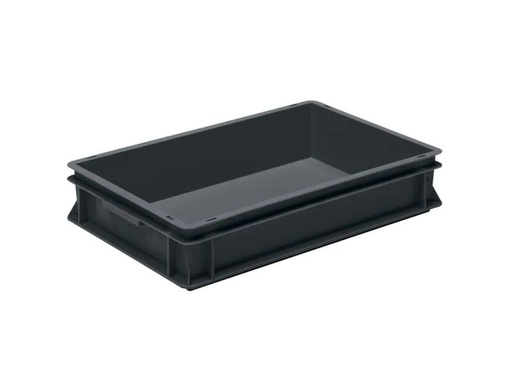 [90198477 378274] Utz Stapelbehälter RAKO ESD 600 x 400 x 117 Schwarz