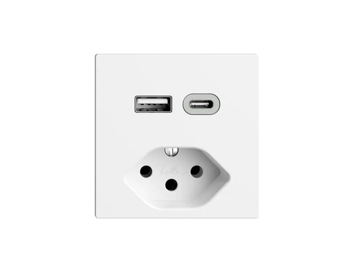 [90030084 1109866] Feller EDIZIOdue Steckdose USB A+C, 1xT13