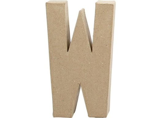 [90198645 1269346] Creativ Company Papp-Buchstabe W 20.3 cm