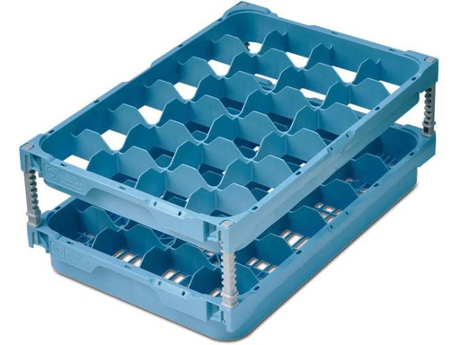 [90198691 943133] Utz Glasmanager Set 24 Fächer Blau zu RAKO 3-201