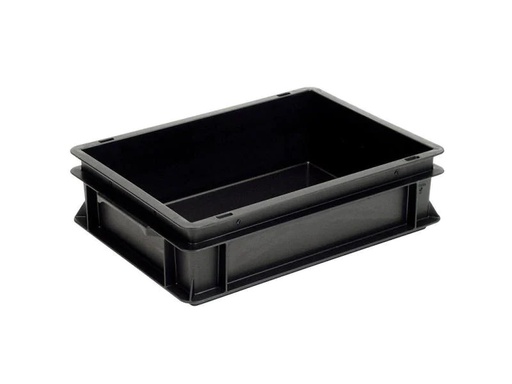 [90198773 378277] Utz Stapelbehälter RAKO ESD 400 x 300 x 117 Schwarz
