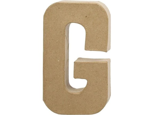 [90198856 1269330] Creativ Company Papp-Buchstabe G 20.5 cm