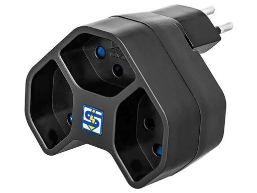 [90030124 993946] STEFFEN Mehrfachstecker MANTA 3x T13 drehbar 335° 3