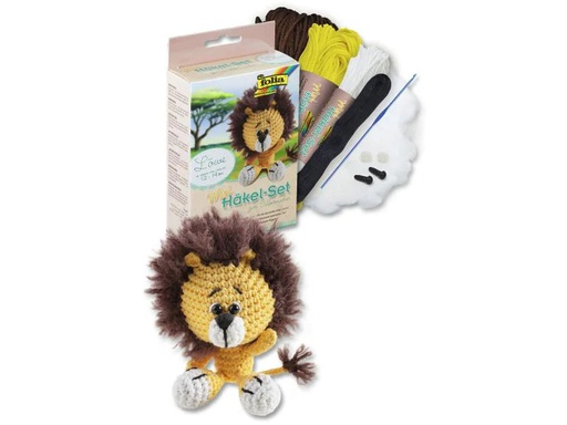 [90030139 429227] Folia Häkelset Mini Löwe