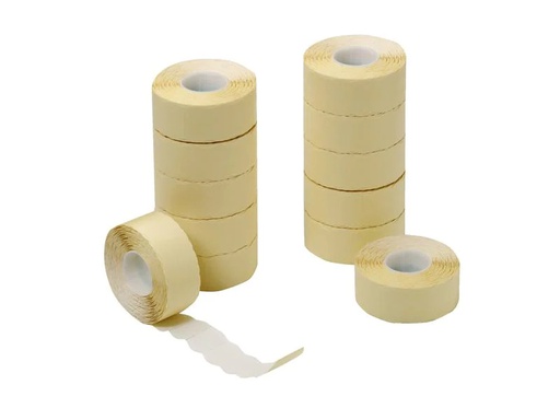 [90199064 1273375] Herlitz Preisauszeichnungsetikett 2-zeilig, 26 x 16 mm, 1200 Stück