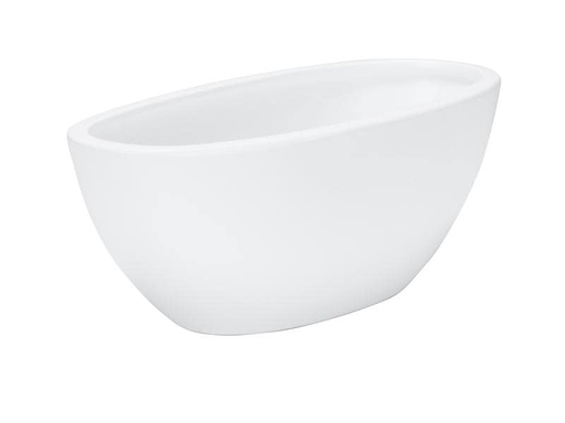 [90199098 1268470] scheurich Pflanzschale Oval Ø 30 cm, Weiss