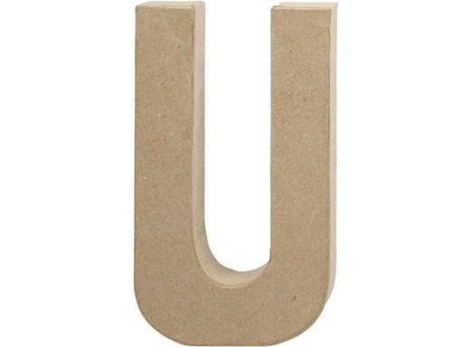 [90199139 1269344] Creativ Company Papp-Buchstabe U 20.5 cm