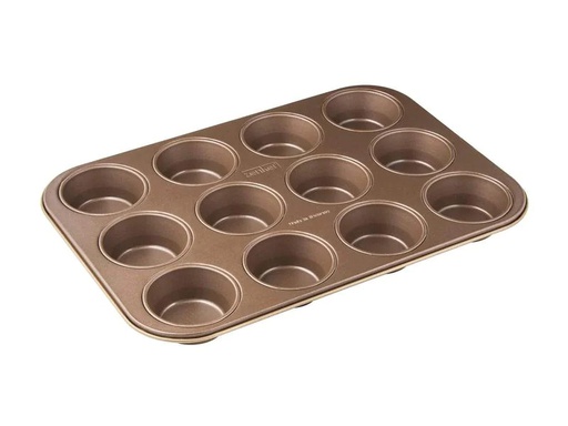 [90199190 1264527] Zenker Muffin Backform Mojave Gold 12 Mulden