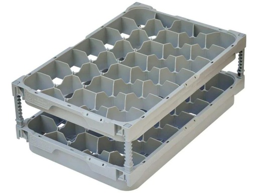 [90199211 943132] Utz Glasmanager Set 33 Fächer Grau zu RAKO 3-201