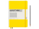 Leuchtturm Notizbuch Medium A5, Kariert, 2-teilig, Zitrone