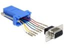 Delock Adapter RJ-45 - RS-232 DB9 (f-f) 0 m