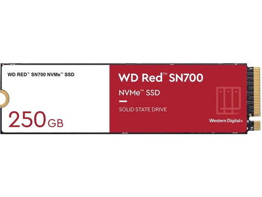 [90199332 1278265] Western Digital SSD WD Red SN700 M.2 2280 NVMe 250 GB