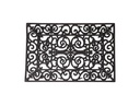 Esschert Design Fussmatte Gummi S, 40 cm x 60 cm